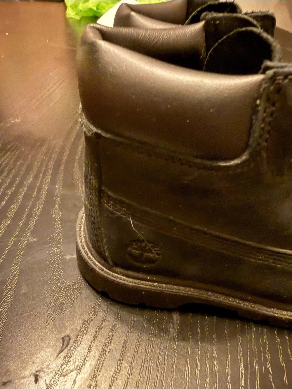 Timberland Kids Black Lace-Up Ankle Boots